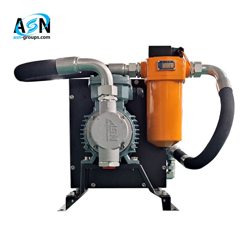 Asn Self- Circuition System Includes Integrated Circuition Pump,air Cooler, Filter, Temperature Bypass For Hydraulic Oil Cooler